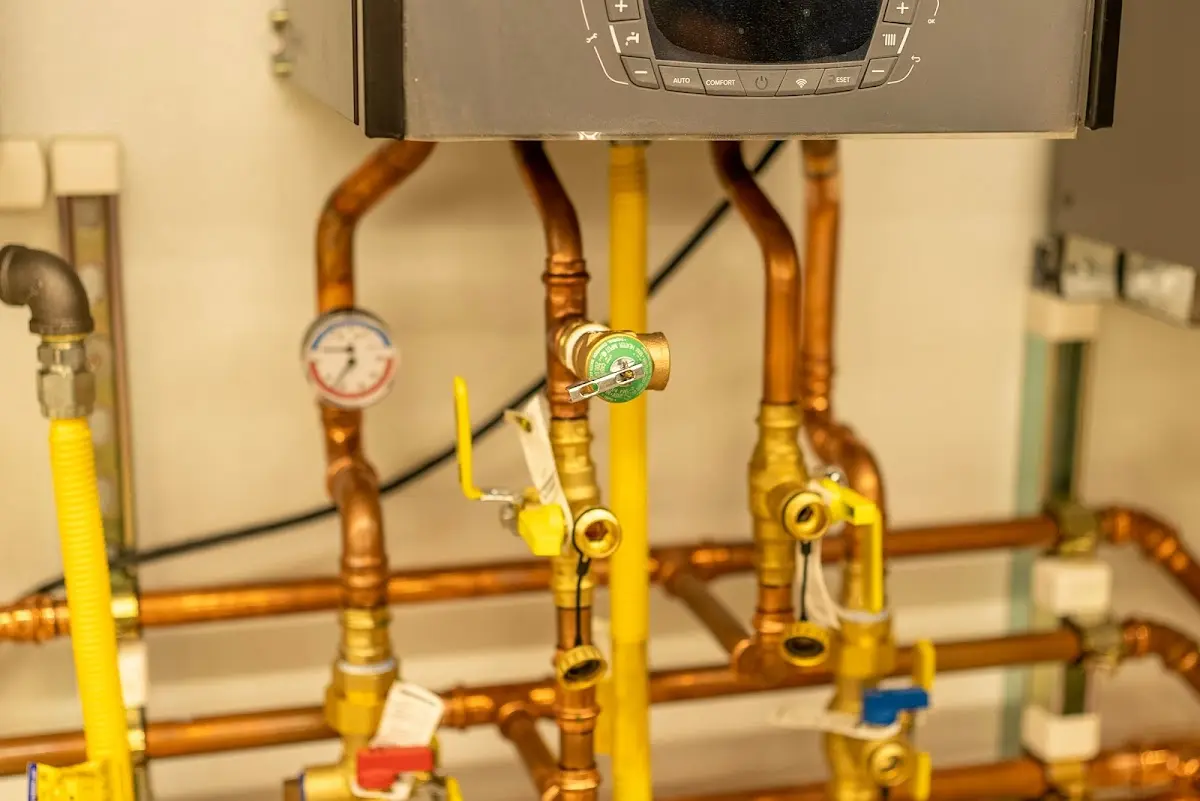 Licensed technician providing Slab Leak Repair for a homeowner in Hitchcock